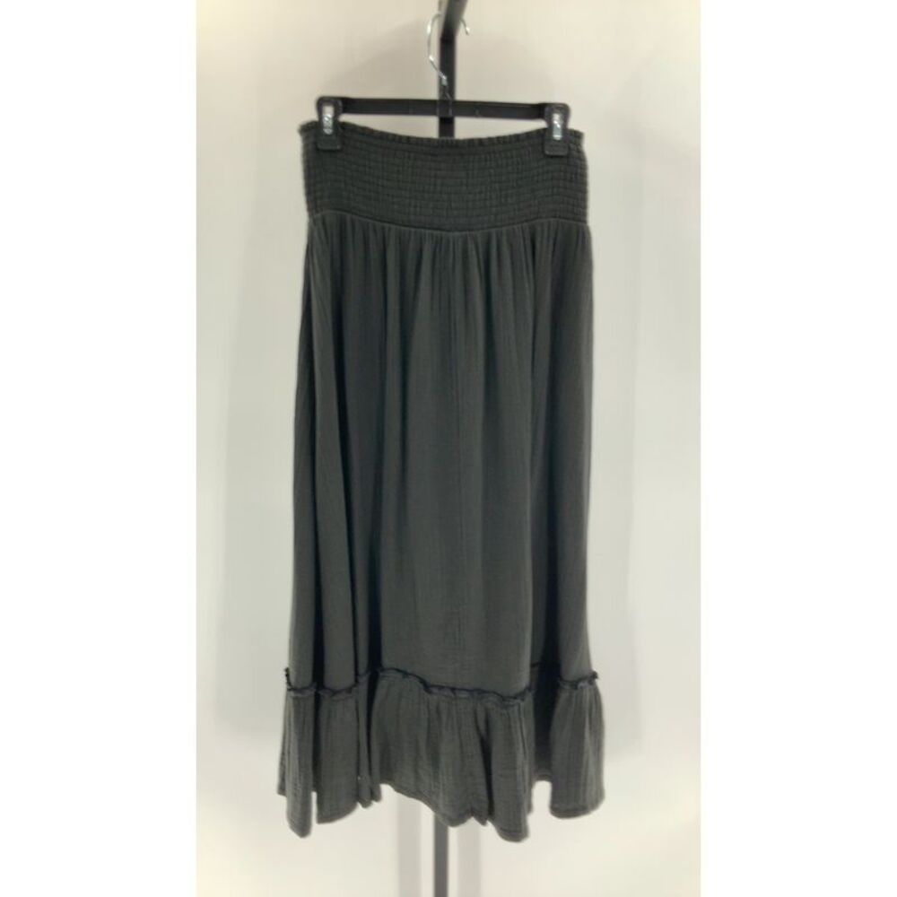 Quince Black Maxi Skirt
